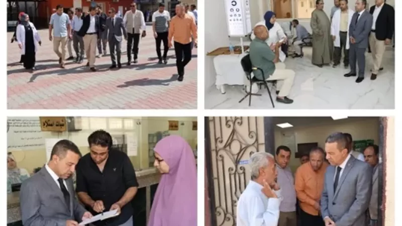 جولة محافظ المنوفية