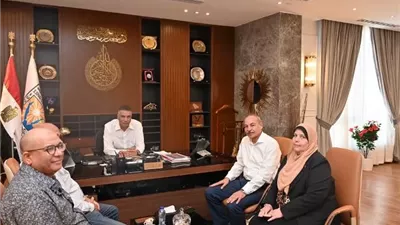 محافظ جنوب سيناء يستقبل رئيس جهاز تعمير سيناء ومدن القناة