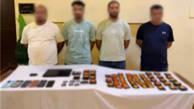 ضبط 4 أشخاص بالبحيرة وبحوزتهم مئات الخطوط المفعلة