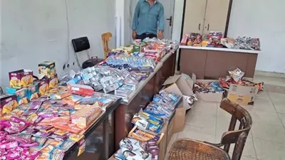 ضبط سلع غذائية منتهية الصلاحية في الإسماعيلية