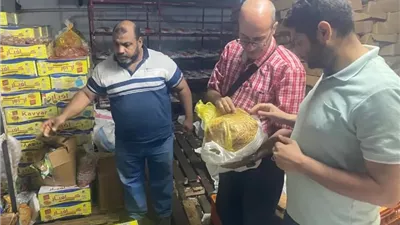 صحة القليوبية تداهم مخزناً مخالفاً وتضبط ربع طن مصنعات لحوم مجهولة المصدر
