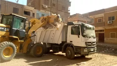 رفع 82 طن مخلفات بحملات نظافة مكثفة بأبوتشت وقفط