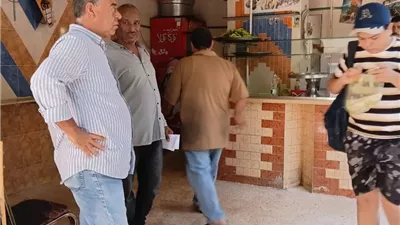 متابعة الالتزام بالاشتراطات البيئية في شرق أسيوط