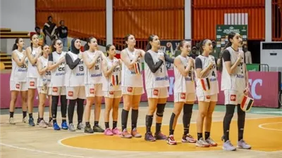 منتخب ناشئات السلة يلتقي مالي في نصف نهائي بطولة الأفروباسكت