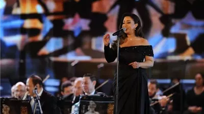 ريهام عبد الحكيم تتلألأ في ليلة افتتاح مهرجان القلعة الـ34