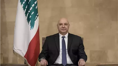 رئيس لبنان يبحث مع رئيس لجنة الميكانيزم آليات تنفيذ بنود الاتفاق الإطاري