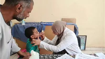 الكشف وعلاج 614 مواطن بالقافلة الطبية بقرية حجازة قبلي بمركز قوص