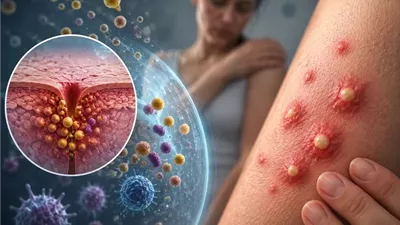 ليست قلة النظافة.. خبيرة تكشف سببًا غير متوقع لظهور التقيحات الجلدية