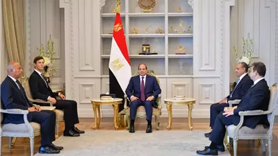 كوشنر يشيد بجهود مصر والرئيس السيسي في دعم السلام والاستقرار بالمنطقة