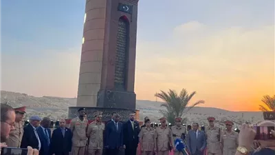 السفير الليبي يفتتح النصب التذكاري لشهداء الجيش الليبي بالقاهرة