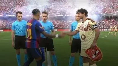 2 - 1 .. زيزو يقلص النتيجة بهدف لـ الأهلي أمام برشلونة