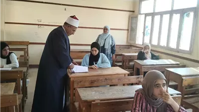 متابعة امتحانات الدور الثاني للثانوية الأزهرية في الإسماعيلية