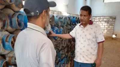 أبو سمبل تواصل جهودها الرقابية لمتابعة محطات الوقود والمستودعات