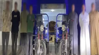 ضبط 7 أشخاص في مشاجرة بالتروسيكلات بالتراشق بالحجارة في البحيرة