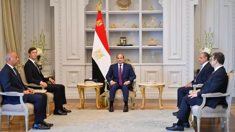 الرئيس السيسي وكوشنر