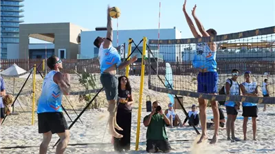 العلمين الجديدة تستضيف بطولة Sportival على الشاطئ .. صور