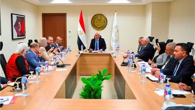 تفاصيل اجتماع وزير التربية والتعليم مع قيادات هيئة الأبنية التعليمية
