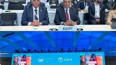 وزير الري يشارك في فعاليات مؤتمر مكافحة التصحر COP17