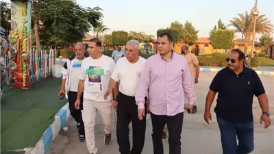 وكيل الرياضة بالقليوبية يتفقد مركز التنمية الشبابية ونادي العبور