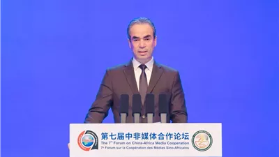 المسلماني في كلمته بالعاصمة الصينية بكين: كل حوار بيننا هو حوار بين حضارات كبرى