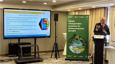 سويلم يستعرض تجربة التوأم الرقمي لترعة الإسماعيلية