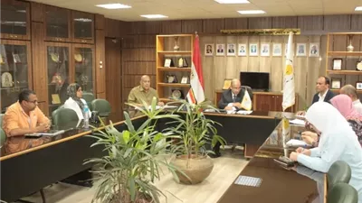 جامعة أسيوط تبحث تطويرالمطبعة المركزيةوتعظيم الاستفادة بإمكاناتها