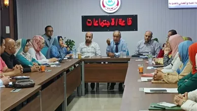 صحة القليوبية تبحث رفع كفاءة المستشفيات وتطوير خدمات الطوارئ والرعاية