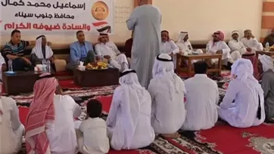 محافظ جنوب سيناء يبحث مع مشايخ وعواقل دهب مطالب المواطنين