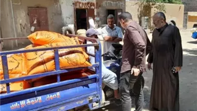 ضبط أسمدة كيماوية ومخصبات زراعية قبل بيعها بالسوق السوداء بديروط