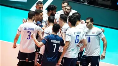منتخب الطائرة يخسر أمام اليونان فى دورة ألعاب البحر المتوسط