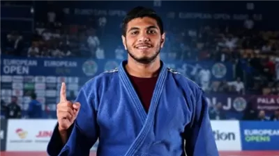 هادي حسين يحصد برونزية الجودو في دورة ألعاب البحر المتوسط