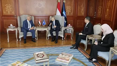 الفريق أسامة يبحث تعزيز التعاون المشترك مع السفير المصري في بنما