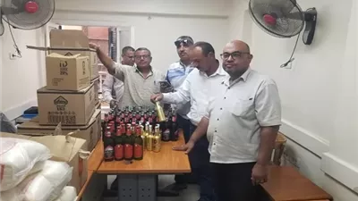تحرير 338 مخالفة تموينية وضبط مخزن أدوية بدون ترخيص بالمنيا
