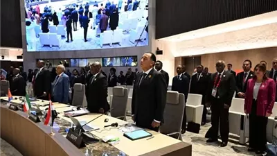 رئيس الوزراء يلقي كلمة أمام قمة الاتحاد الأفريقي الاستثنائية المنعقدة بأنجولا