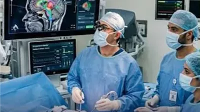 استخدم الذكاء الاصطناعى بعملية دقيقة لإزالة ورم كبير من الغدة النخامية