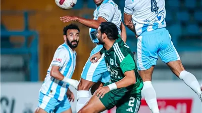 بيراميدز يتقدم على المصرى بهدف فى الشوط الأول