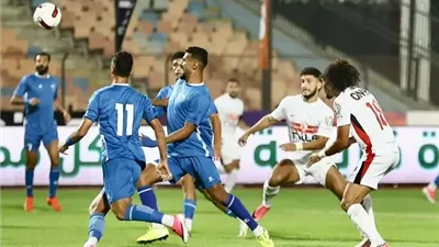 الزمالك يهزم منتخب السويس بتروجت 2 / 1 فى الدورى