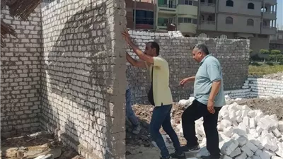 إزاله 148 حالة تعدي على الاراضي الزراعية وأملاك الدولة بالشرقية