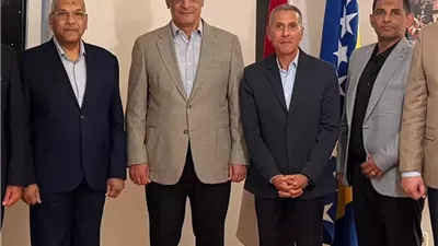 وزير الدولة للإنتاج الحربي يلتقي سفير مصر لدى البوسنة والهرسك