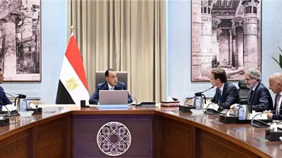 مدبولي يبحث مع رئيس 