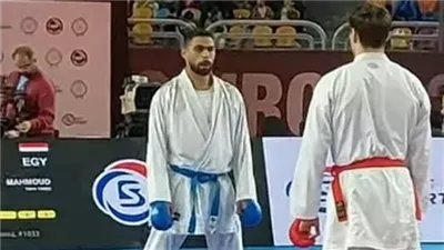 طارق محمود يضيف ذهبية جديدة لمصر في الكاراتيه بالبحر المتوسط