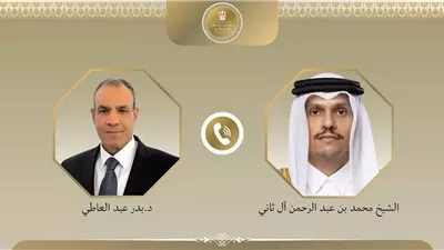 وزير الخارجية يبحث مع نظيره القطري التطورات الإقليمية