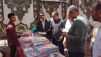 افتتاح معارض أهلا مدارس بمركز أبوقرقاص