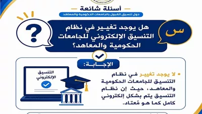 التعليم العالي تنشر دليلًا إرشاديًا لطلاب المرحلة الثالثة للتنسيق
