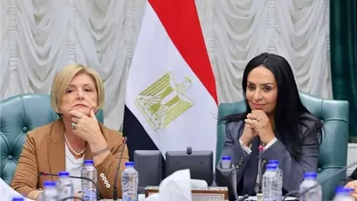 مايا مرسي تستقبل وزيرة العمل بالجمهورية الإيطالية