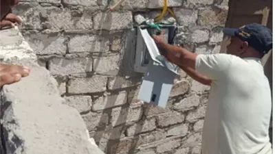 إزالة 36 حالة تعدٍ على مساحة 7 آلاف متر و12 طاحونة ذهب بقوص