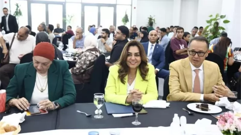 منال عوض تشهد احتفالية