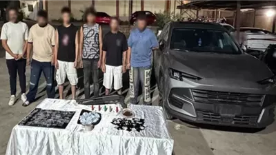 فيديو السيارة الملاكي» ينتهي بسقوط عصابة تجارة الكيف في القليوبية