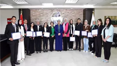 رئيسة القومي للمرأة تلتقي طلاب وطالبات التدريب الصيفي