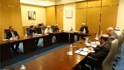 المفتي يجتمع بالمجلس التنفيذي للأمانة العامة لدور الإفتاء